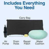 Inflatable Cold Plunge Tub Designed for Home Wellness, Insulated Lid, Double Mesh PVC, EVA Bottom