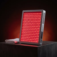 Red Light Therapy Panel, 4 Wavelengths Full Body Infrared Light Therapy, 300 Elite Grade Dual Chip Leds, FSA-HSA Red Light Device at Home, Ideal for Body, Face. 500W. Modular Design. — Studio Shot